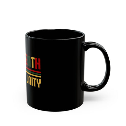 Black & Bold Coffee Mug III