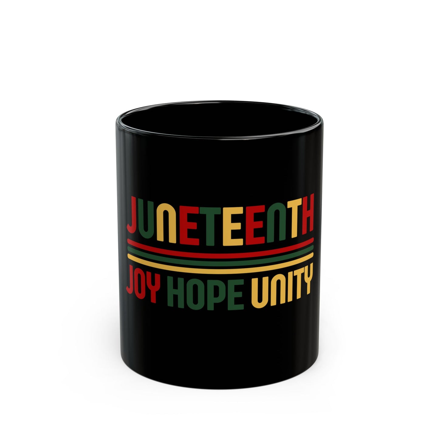 Black & Bold Coffee Mug III