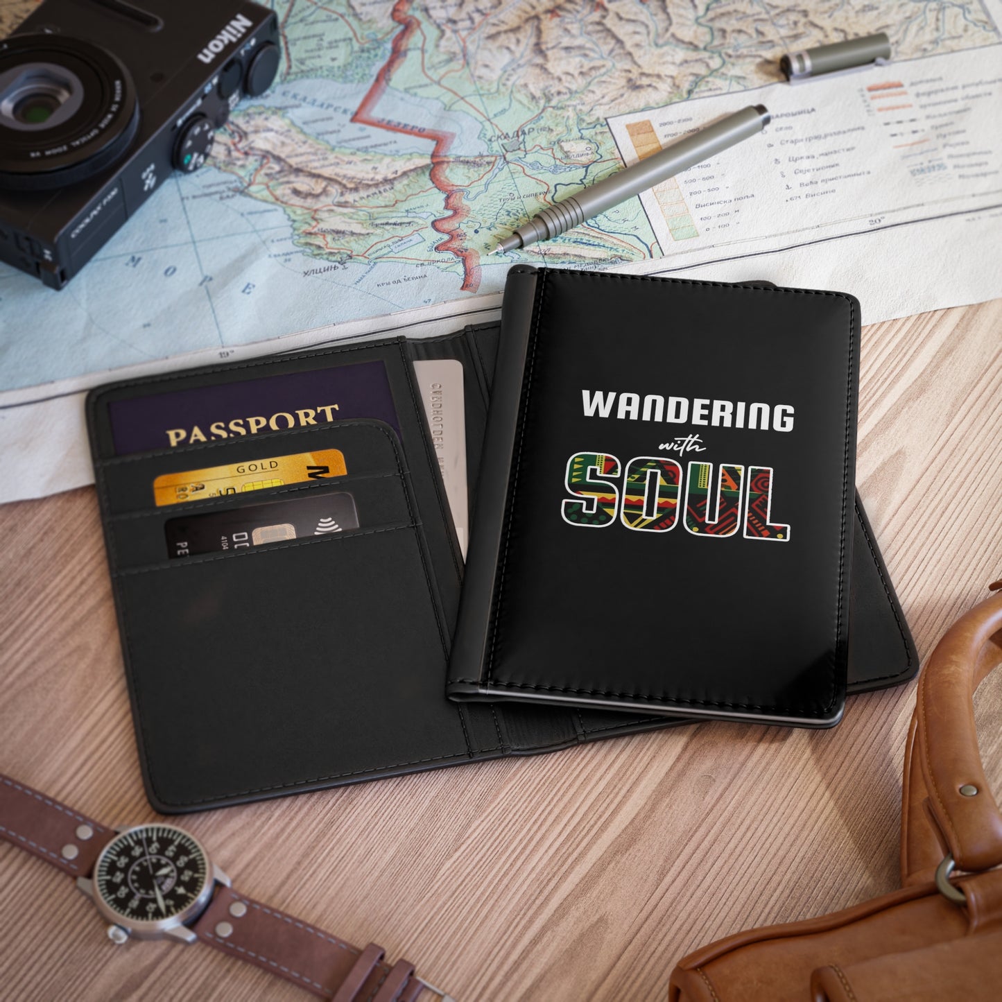 Wandering with Soul Passport Cover